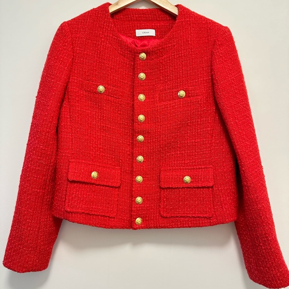 Cream Tweed jacket - Picture 2 of 4